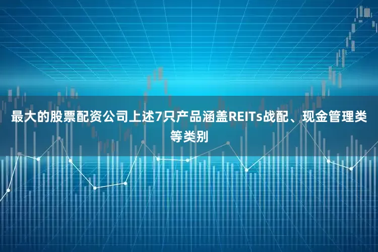 最大的股票配资公司上述7只产品涵盖REITs战配、现金管理类等类别